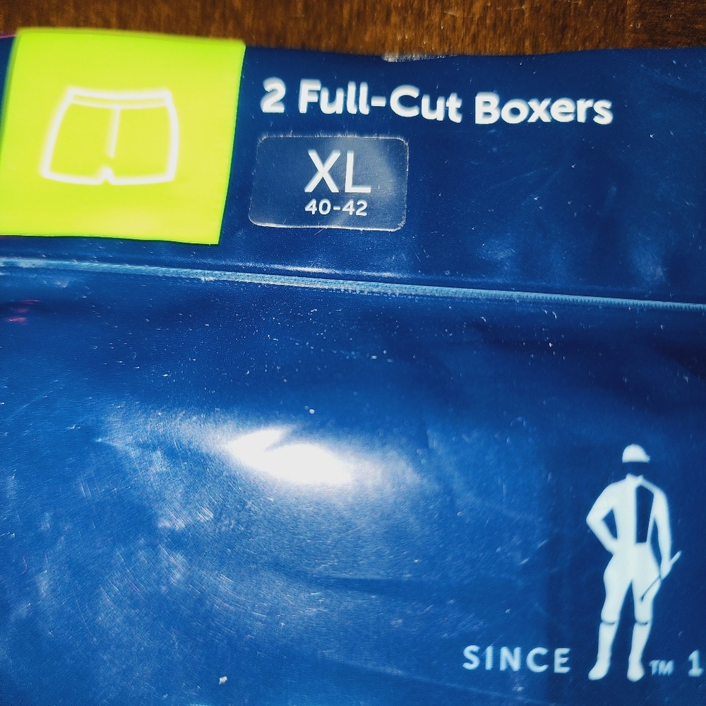 NWT 4 pairs jockey boxer shorts, size XL. - Picture 5 of 7